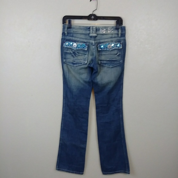 Bebe Embellished & Embroidered Denim Jeans - Picture 3 of 7